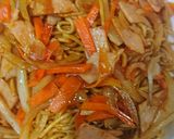 大磯屋焼そばでクリスマス☆作り方1写真
