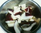 茹でダコの頭のニンニク醤油炒め作り方2写真