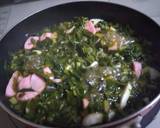 ご飯がすすむ☆大根菜とかまぼこの卵とじ♪作り方3写真