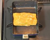 親子丼風🐥だし巻きチキン卵サンド作り方2写真