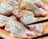 チキン煮込み 手羽元 野菜重ね蒸し QC作り方1写真