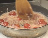 ごろっとトマトの生ハムのリゾット作り方4写真