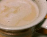 生甘酒コーヒー、カフェラテ作り方2写真