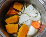 お弁当。かぼちゃ煮作り方6写真