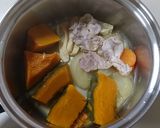 お弁当。かぼちゃ煮作り方9写真