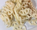 あると便利!シャキッと☆そぼろ蓮根。作り方1写真