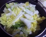 ゆで白菜の胡麻酢和え作り方1写真