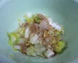 ゆで白菜の胡麻酢和え作り方2写真