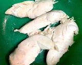 ササミとザーサイのおつまみ作り方1写真
