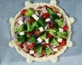 クリスマス★パン生地でツリーピザ作り方19写真