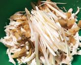 ササミとザーサイのおつまみ作り方3写真
