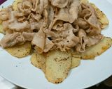 簡単ペッパーポテトと豚バラのバター醤油♡作り方4写真