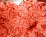 *ステーキハンバーグ(バーガーのパテ)*作り方1写真