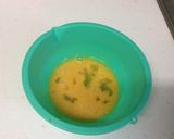 超簡単！即席味噌汁で味噌卵雑炊作り方2写真