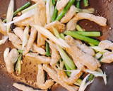 豚肉とニンニクの芽の美味しい中華炒め作り方5写真