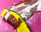 肉巻きかぼちゃの生姜焼き♪作り方3写真