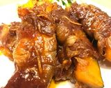 肉巻きかぼちゃの生姜焼き♪作り方8写真