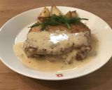 皮パリチキンソテーのマスタードソース作り方13写真