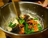 「キムチとニラのチヂミ」作り方3写真