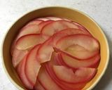 お芋とりんごの薔薇ケーキ作り方2写真
