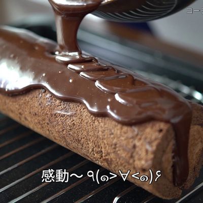 ザッハロール／チョコでクリスマスケーキ by チョコレートカカオ