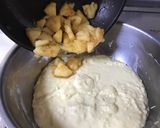 お芋とりんごの薔薇ケーキ作り方4写真
