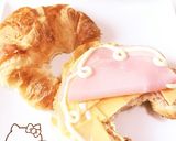 ☆ハムとチーズのクロワッサンサンド☆作り方2写真