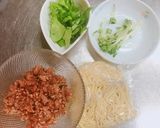 簡単!お昼ご飯に!熱々ジャージャー麺作り方2写真