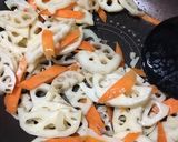 あると便利!シャキッと☆そぼろ蓮根。作り方3写真