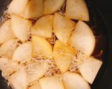大根とじゃこのオイスターソース煮作り方3写真
