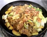 フライパンでチーズタッカルビ〜豚肉ver作り方2写真