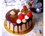 ドリップケーキに♡ココアグラサージュ♡作り方8写真