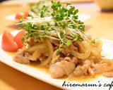 定番の味！豚バラ炒め生姜焼き風作り方7写真