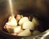 圧力鍋で♪手羽元と白菜のローリエ醤油煮込作り方5写真