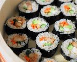 テンペと玄米のキンパ（韓国海苔巻き）作り方9写真
