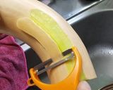 ズッキーニとインゲンの鶏あんかけ作り方1写真