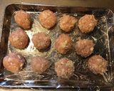 鶏ひき肉のチーズinボール♡作り方6写真