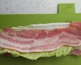 白菜ベーコンのミルフィーユグラタン♪作り方1写真