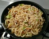 フライパンで簡単！焼きうどん♡作り方5写真