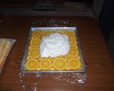 サンタの帽子オレンジいちごケーキ作り方12写真