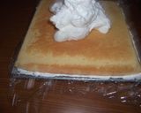 サンタの帽子オレンジいちごケーキ作り方15写真