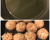 鶏ひき肉のチーズinボール♡作り方8写真