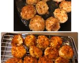 鶏ひき肉のチーズinボール♡作り方9写真