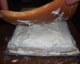 サンタの帽子オレンジいちごケーキ作り方17写真