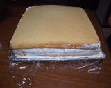 サンタの帽子オレンジいちごケーキ作り方18写真