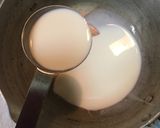 チョコ生クリーム（板チョコ使用）作り方3写真
