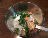 スーパーフード　キヌアと鮭の混ぜご飯作り方5写真