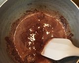 チョコ生クリーム（板チョコ使用）作り方6写真