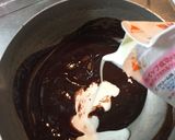チョコ生クリーム（板チョコ使用）作り方8写真