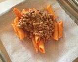 納豆ペンネ作り方2写真